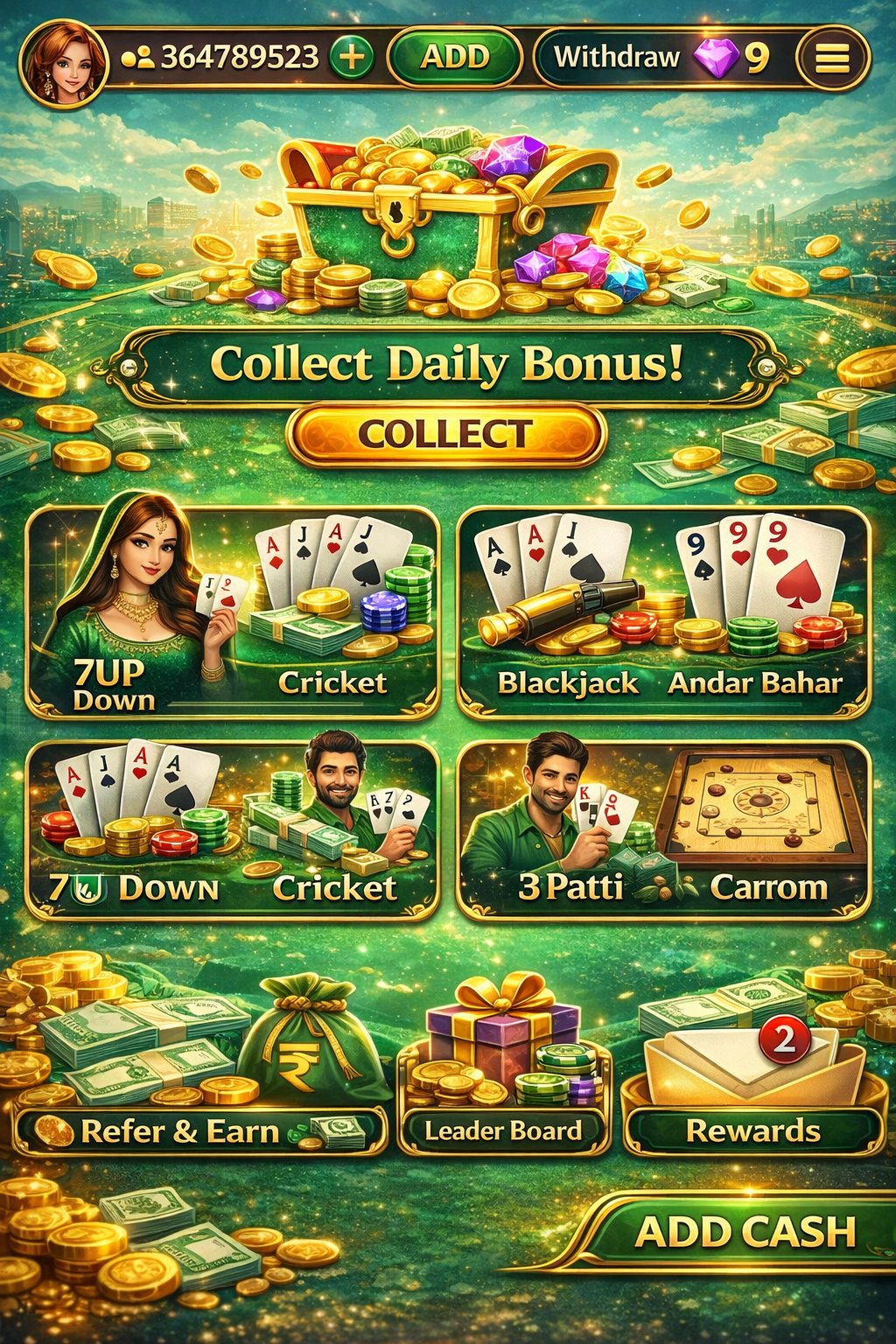 chalk wins casino game